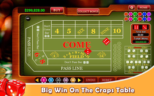 Craps - Casino Style list_