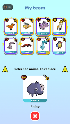 Zookemon - Wild Pets list_