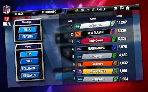 NFL 2K Playmakers list_5