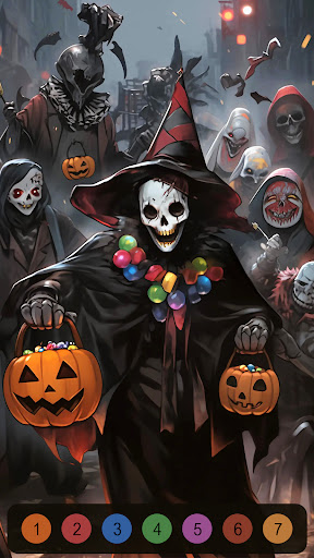 Halloween Witch Coloring Games list_6