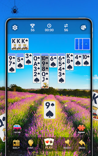 Spider Solitaire, large cards list_11