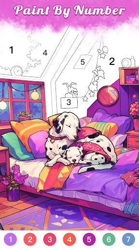 Calm Color Coloring games list_6