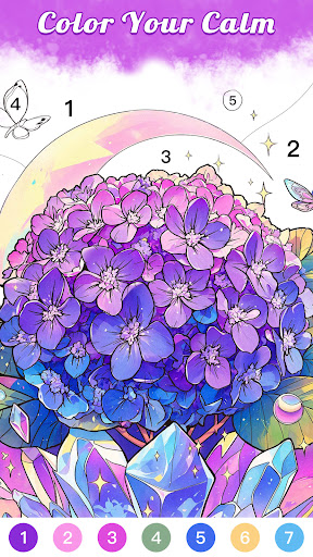 Calm Color Coloring games list_10