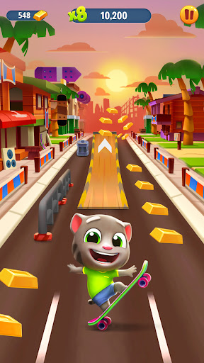 Talking Tom Gold Run list_9