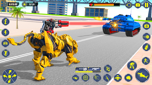 Shark Robot Car Transform Game list_3