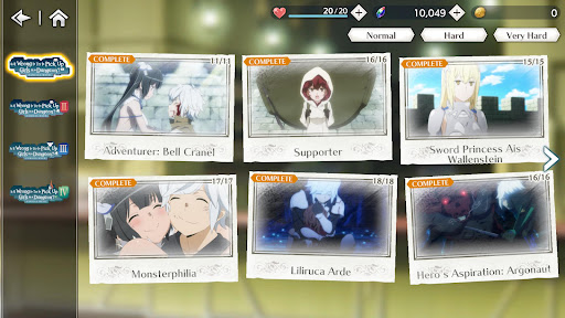 DanMachi BATTLE CHRONICLE list_7