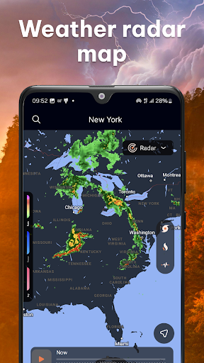 Weather Now: Radar & Forecast list_