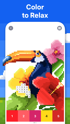 Pixel Art - Color by Number list_1