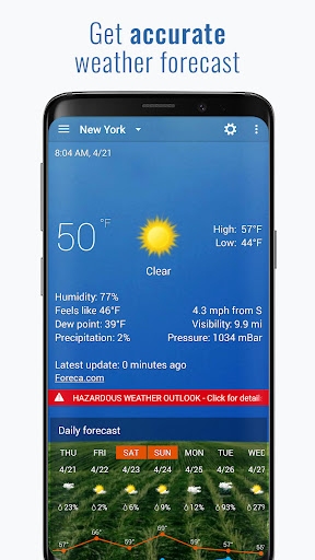 Digital Clock & World Weather list_