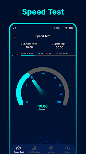 Wifi Speed Test - Speed Test list_