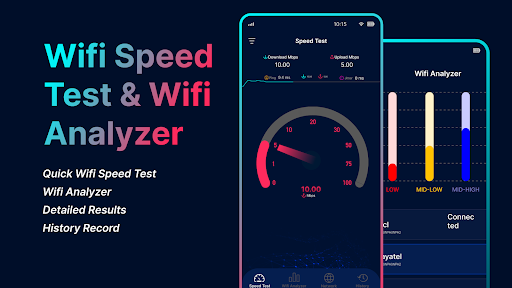 Wifi Speed Test - Speed Test list_