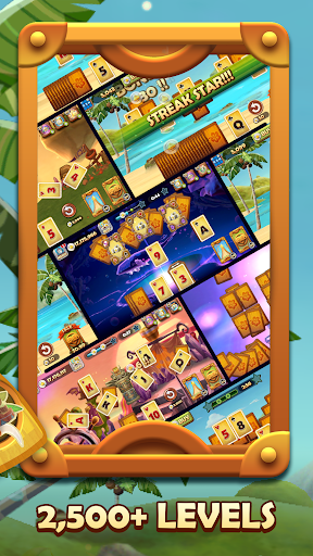 Tiki Solitaire TriPeaks list_2