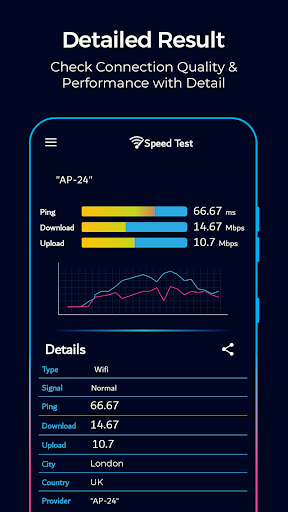 Speed Test - Wifi Speed Test list_