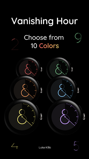Vanishing Hour - Watch Face list_