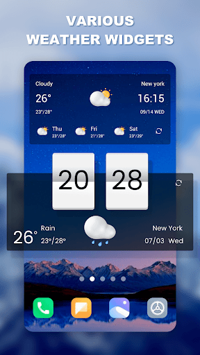 Weather app - Radar & Widget list_