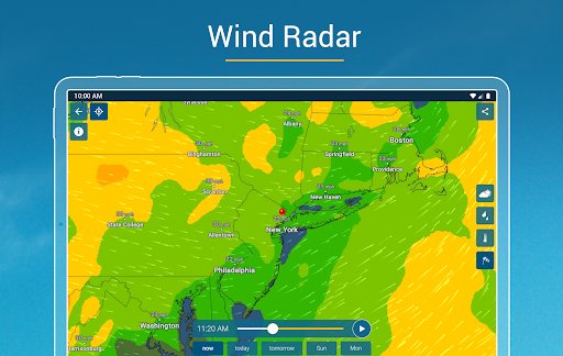 Weather & Radar list_