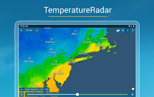 Weather & Radar list_