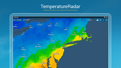 Weather & Radar list_