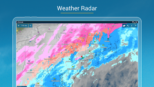 Weather & Radar list_