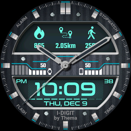 I-Digit Watch Face list_