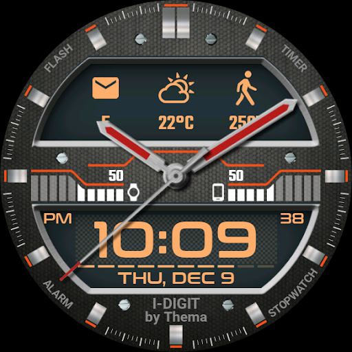 I-Digit Watch Face list_