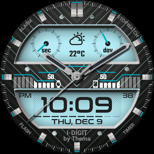 I-Digit Watch Face list_