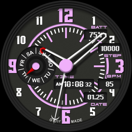 GYH007: Hybrid watchface list_