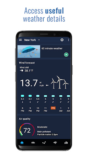 Sense flip clock & weather Pro list_