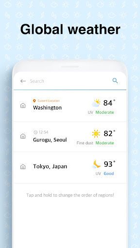 Weather Screen 2 - Forecast list_