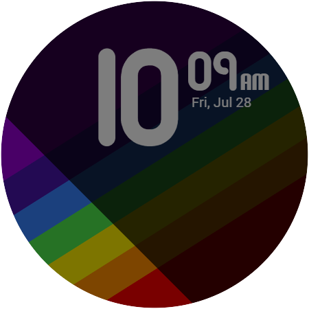 PRIDE Prism - Watch Face list_