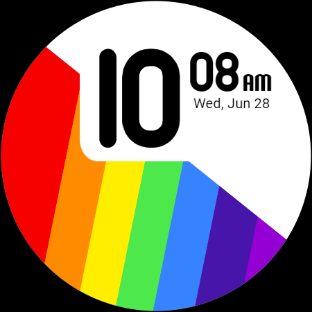 PRIDE Prism - Watch Face list_