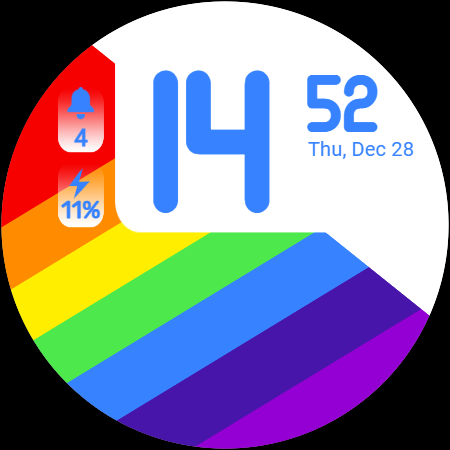 PRIDE Prism - Watch Face list_