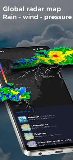 Overdrop: Weather today, radar list_