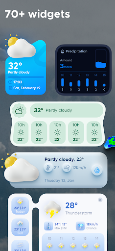 Overdrop: Weather today, radar list_