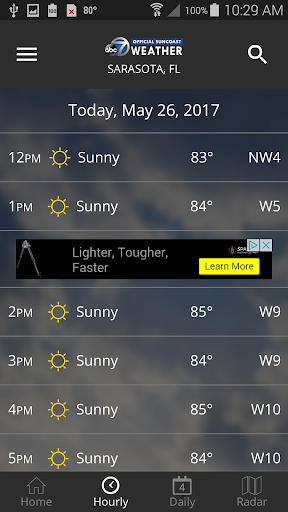 ABC7 WWSB First Alert Weather list_