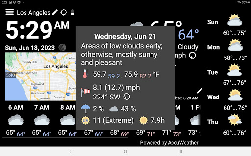 WhatWeather - Weather Station list_