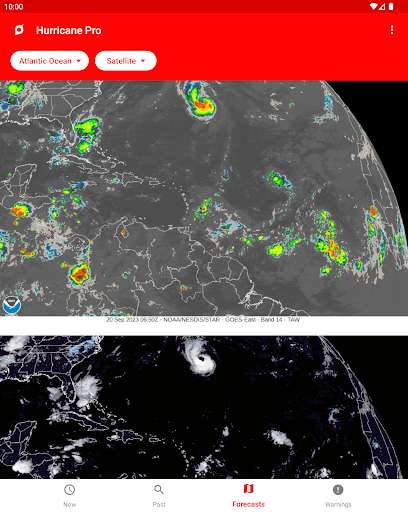 My Hurricane Tracker & Alerts list_