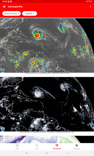 My Hurricane Tracker & Alerts list_