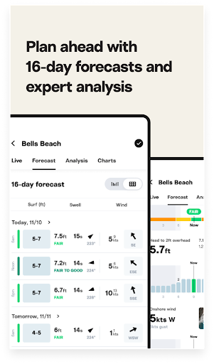 Surfline: Wave & Surf Reports list_