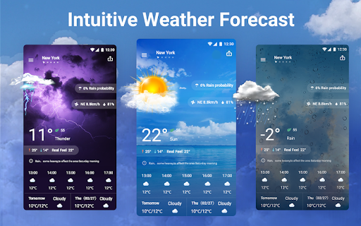 Live Weather: Weather Forecast list_