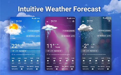 Live Weather: Weather Forecast list_