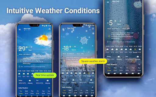 Live Weather: Weather Forecast list_