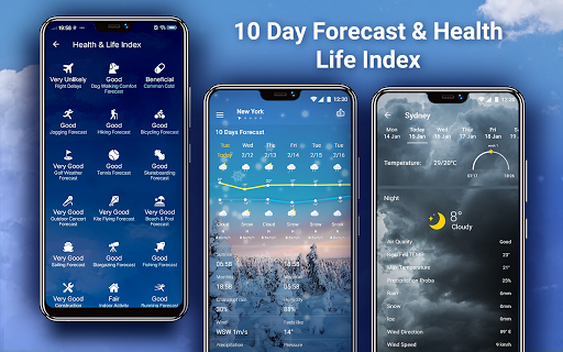 Live Weather: Weather Forecast list_