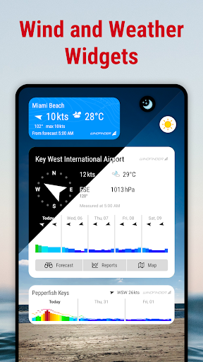 Windfinder Pro: Wind & Weather list_