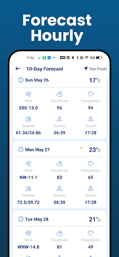 Weather Forecast & Radar Home list_