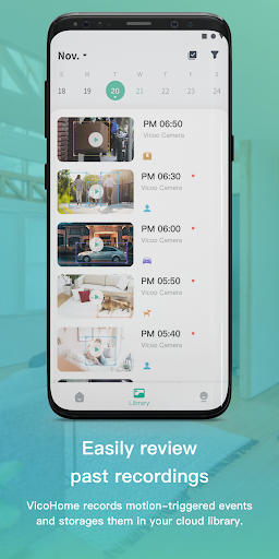 VicoHome: Security Camera App list_