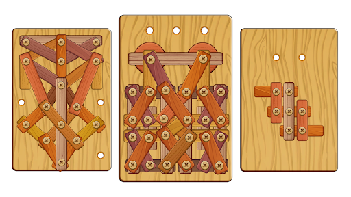 Wood Nuts & Bolts Puzzle list_8