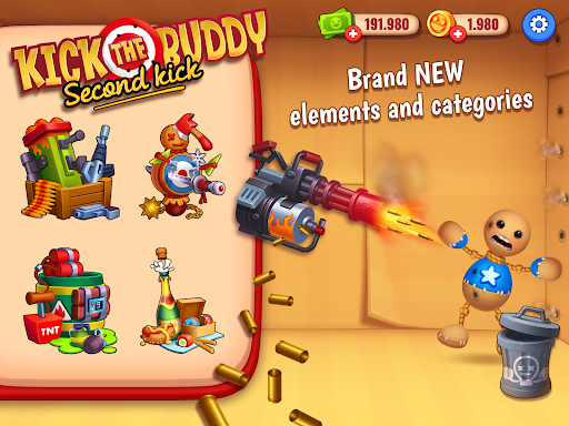 Kick the Buddy: Second Kick list_12