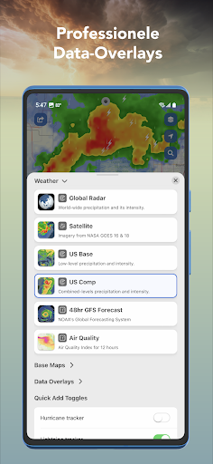 Weather Scope NOAA Live Radar list_