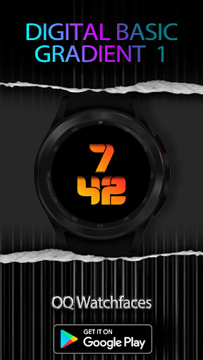 Digital Gradient WF Wear OS 4+ list_